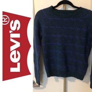 Levi’s wool blended crew neck sweater